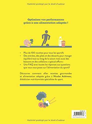 Recettes du sportif - optimisez vos performances grâce à une alimentation adaptée !