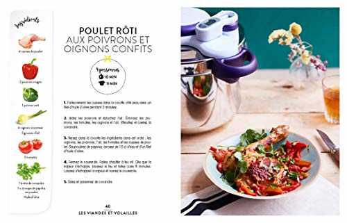 Recettes plaisir en 20 min chrono à la cocotte