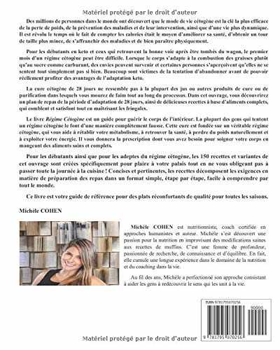 Régime Cétogène: Purifiez votre corps avec une cure cétogène de 28 jours ; Boostez votre métabolisme avec 150 recettes keto adaptées ; Recettes cétogènes pour perdre du poids et guérir votre corps