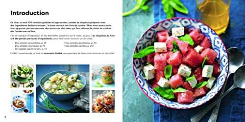 Salades : 100 recettes gourmandes pour se faire du bien