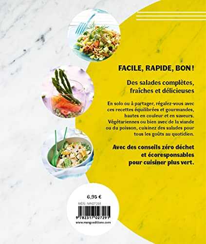 Salades : facile, rapide, bon !