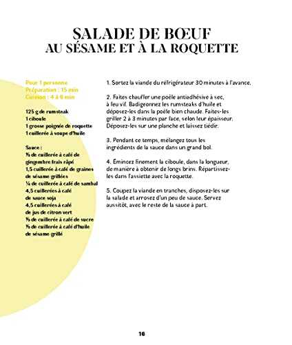 Salades : facile, rapide, bon !