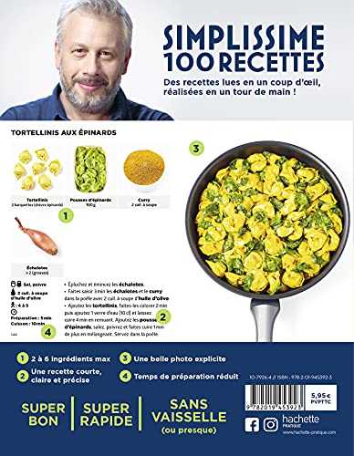 Simplissime 100 recettes spécial étudiants fauchés et mal équipés