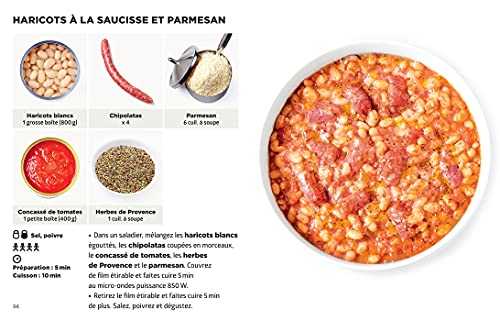 Simplissime 100 recettes spécial étudiants fauchés et mal équipés