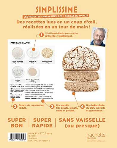 Simplissime - bon & sain : les recettes sans gluten les + faciles du monde