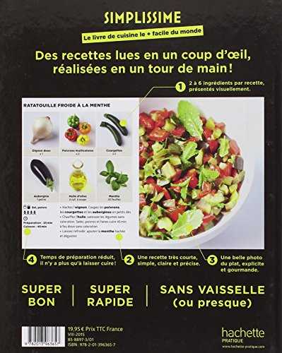 Simplissime: Le livre de cuisine le + facile du monde