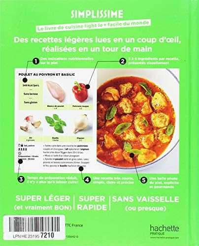 Simplissime light: Le livre de cuisine light le + facile du monde