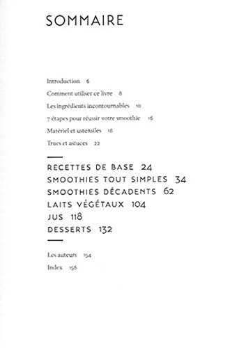 Smoothies & compagnie - plus de 50 recettes de smoothies, jus, laits végétaux et desserts