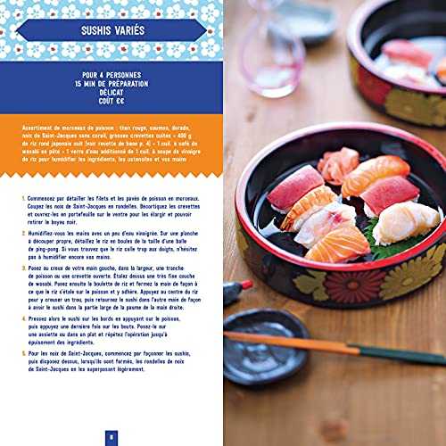 So sushis : 10 recettes faciles et rapides