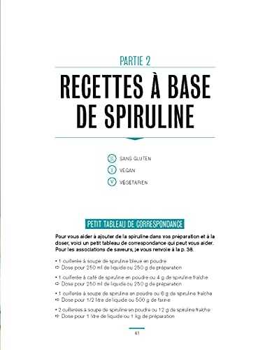 Spiruline - bienfaits et recettes d'un aliment incroyable