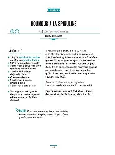 Spiruline - bienfaits et recettes d'un aliment incroyable