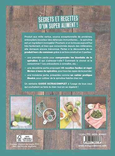 Spiruline - bienfaits et recettes d'un aliment incroyable