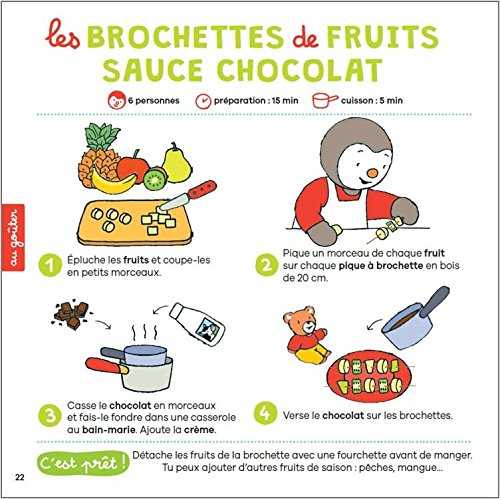 T'choupi : mes recettes super simples - Dès 2 ans