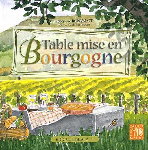 Table mise en bourgogne