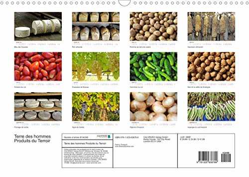 Terre des hommes Produits du Terroir (Calendrier mural 2022 DIN A3 horizontal)