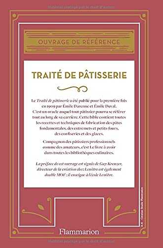 Traité de pâtisserie: École Lenôtre